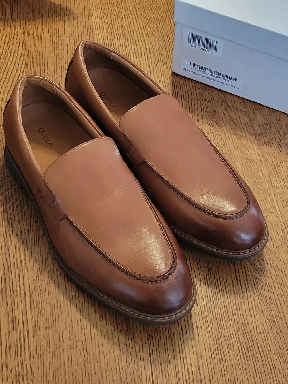 Quince Men's Hybrid Crafted Leather Loafer - tan